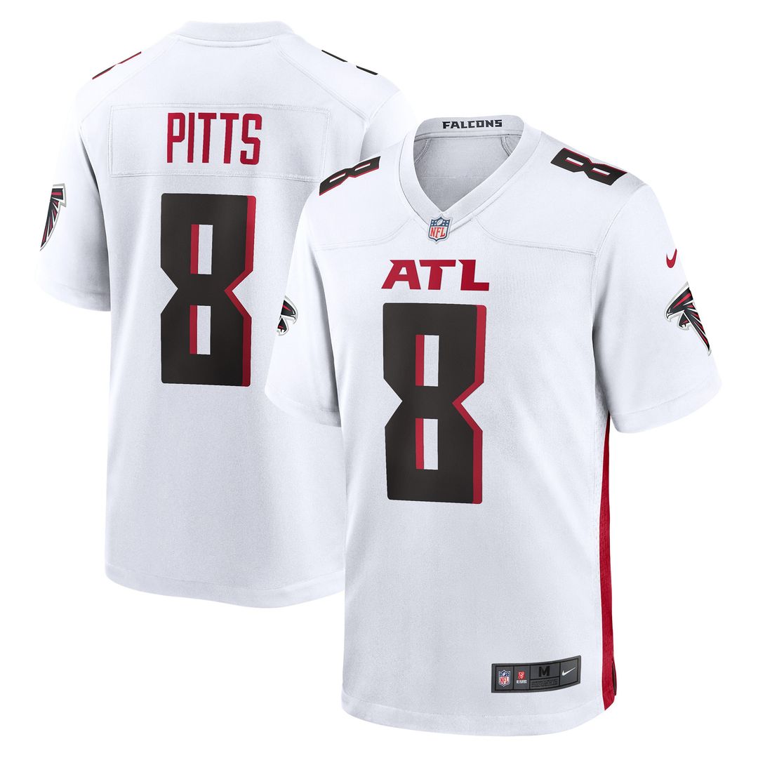 Kyle Pitts Sr. Atlanta Falcons Nike Team  Game Jersey - Black