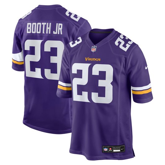 Andrew Booth Jr. Minnesota Vikings Nike Player Game Jersey - Purple