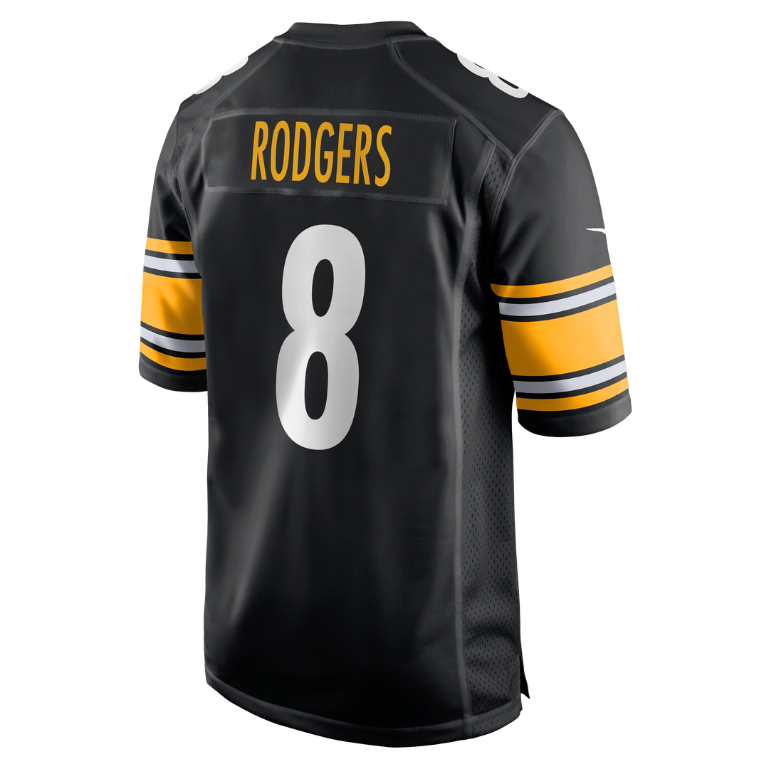 Aaron Rodgers Pittsburgh Steelers Nike Game Jersey - White