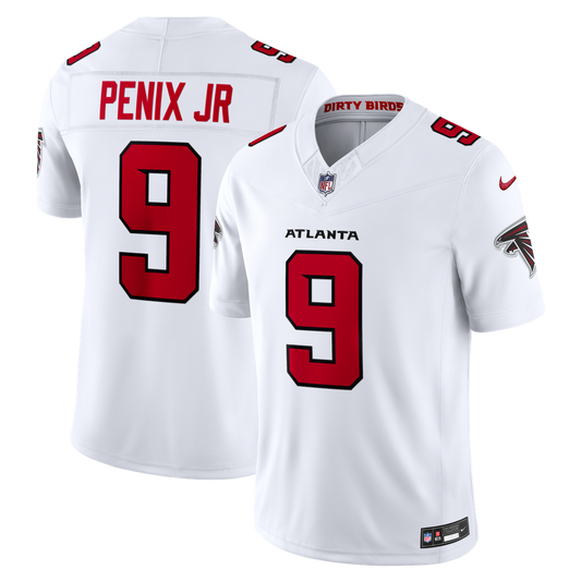 Michael Penix Jr. Atlanta Falcons Nike Vapor F.U.S.E. Stitched Limited Jersey - White