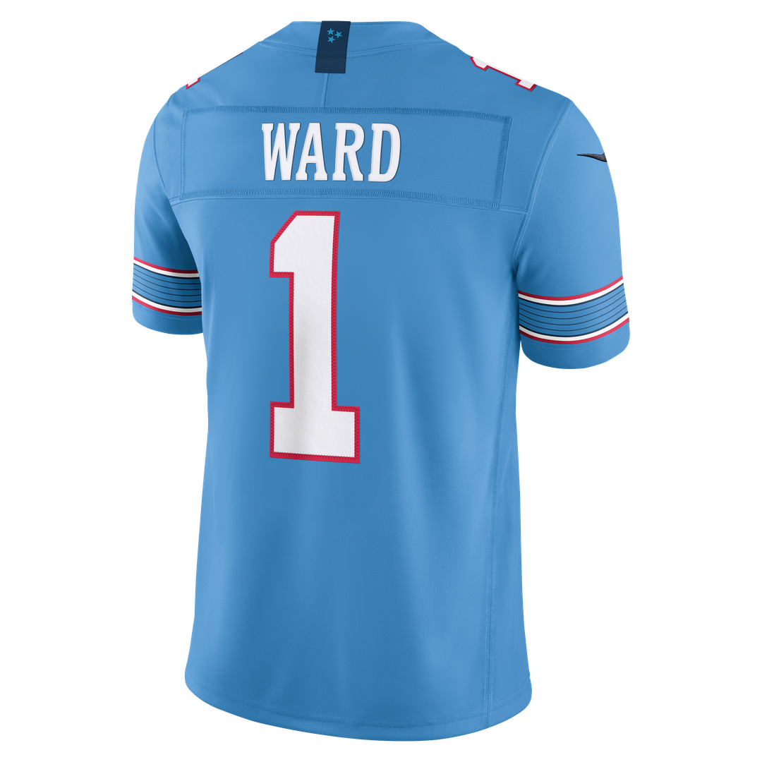Cameron Ward Tennessee Titans Nike Vapor F.U.S.E. Stitched Limited Jersey - White