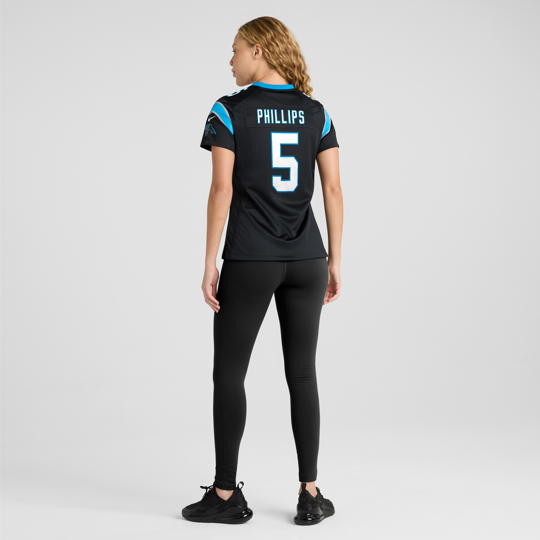 Jaelan Phillips Carolina Panthers Nike Women's Team Game Jersey -  Black