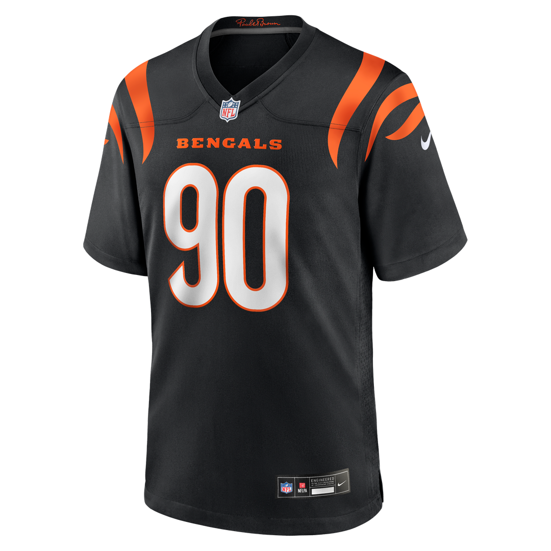 Kris Jenkins Jr. Cincinnati Bengals Nike  Game Jersey -  Black