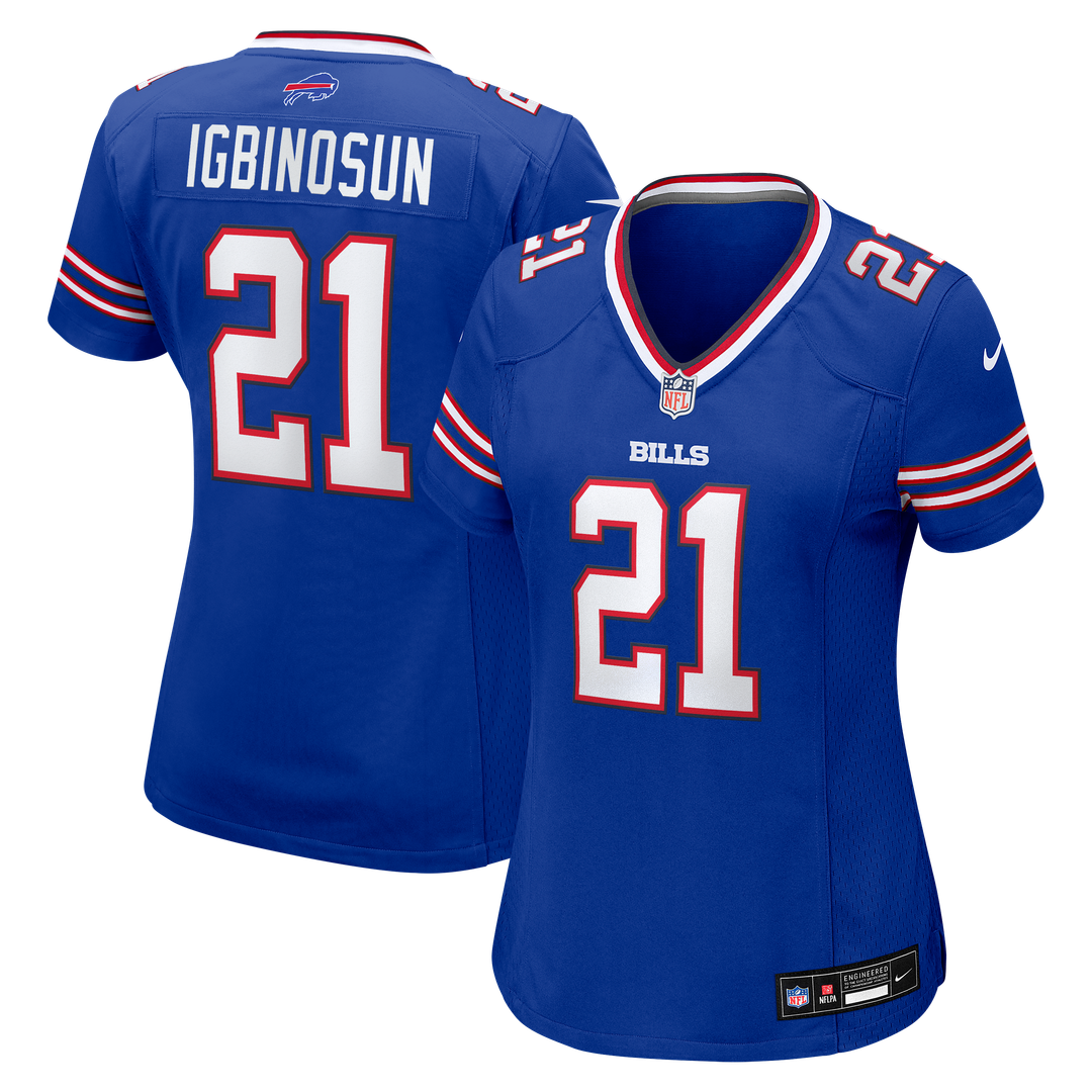 Davison Igbinosun Buffalo Bills Nike Women's Team Game Jersey -  Royal