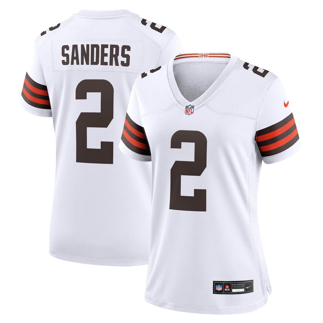 Shedeur Sanders Cleveland Browns Nike Women's Team Game Jersey -  Brown