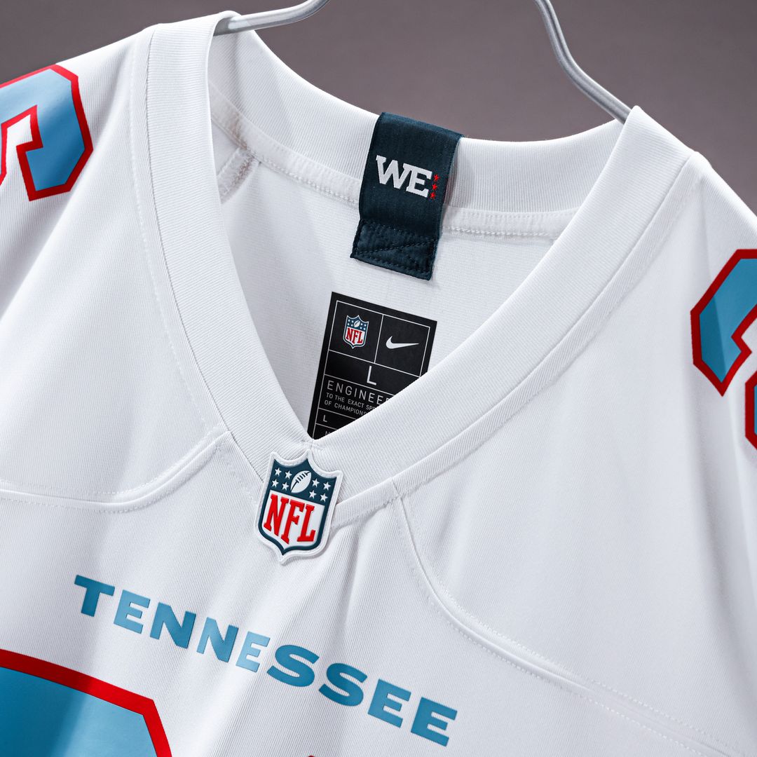 Jeffery Simmons Tennessee Titans Nike Game Jersey - Light Blue