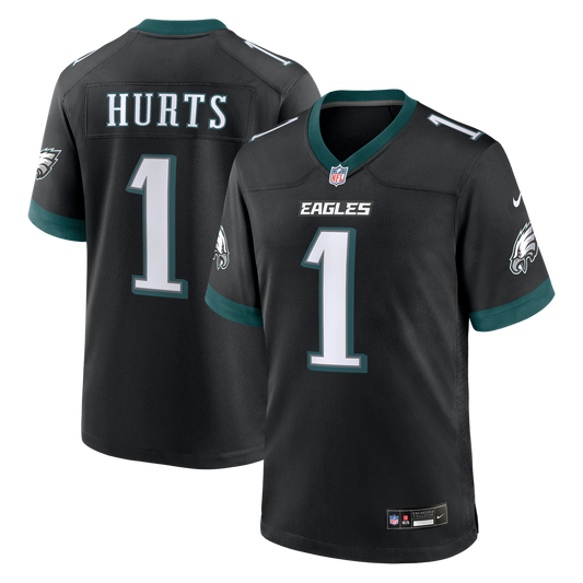 Jalen Hurts Philadelphia Eagles Nike Alternate Game Jersey -  Black