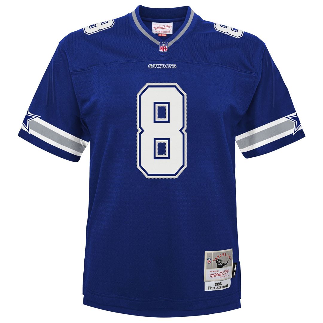 Troy Aikman Dallas Cowboys Mitchell & Ness Preschool 1996 Retired Player Legacy Jersey - Navy