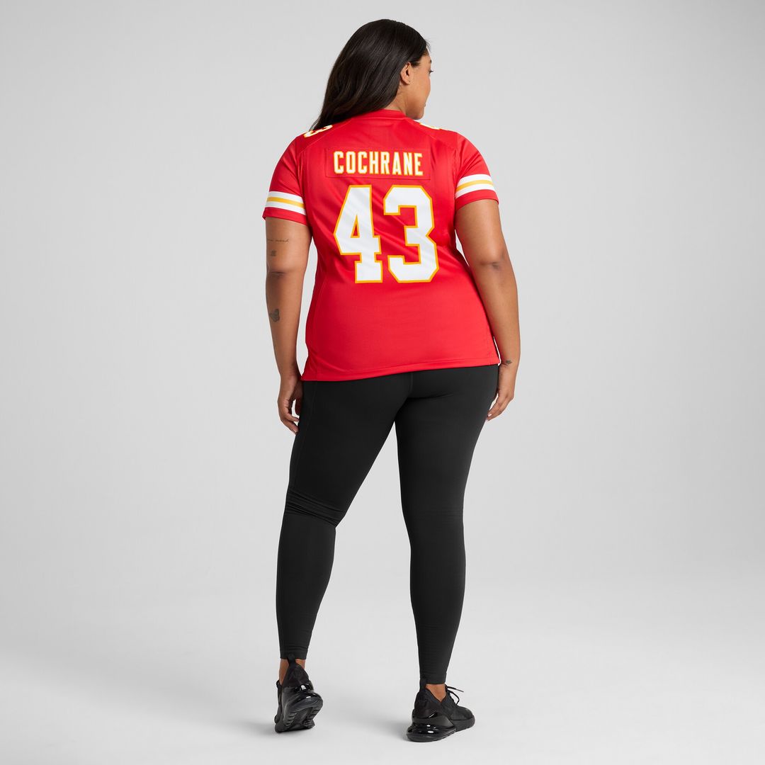 Jack Cochrane Kansas City Chiefs Nike Women's Game Player Jersey - Red
