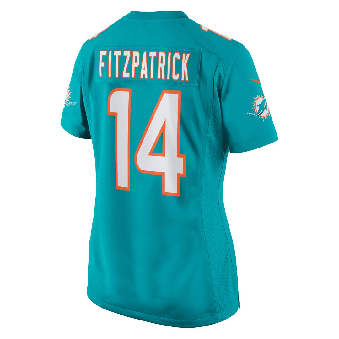 Ryan Fitzpatrick Miami Dolphins Nike Women's Game Jersey - Aqua