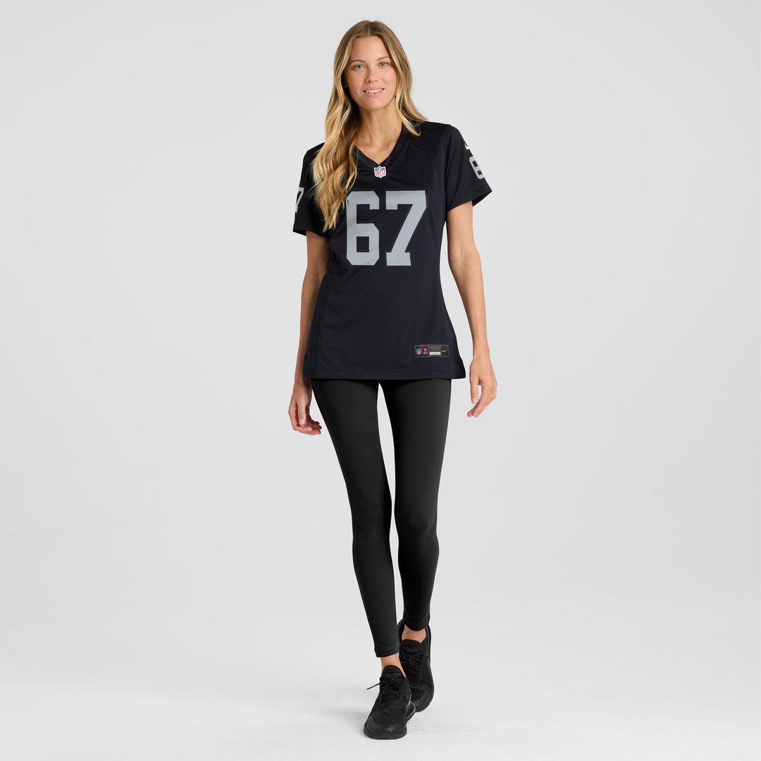 Will Putnam Las Vegas Raiders Nike Women's Team Game Jersey -  Black