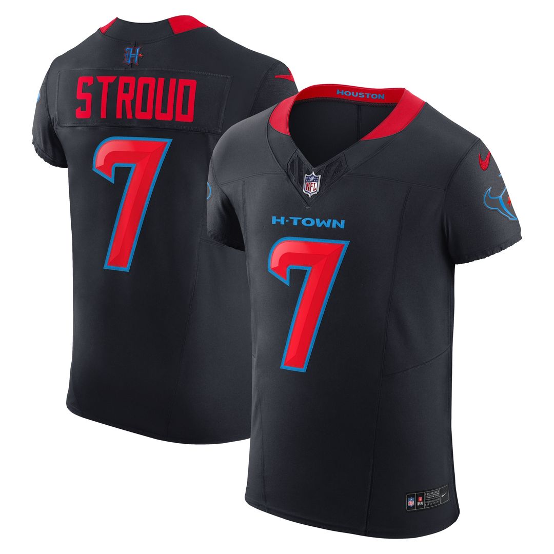 C.J. Stroud Houston Texans Nike Alternate 2  Vapor F.U.S.E. Elite Jersey - Navy