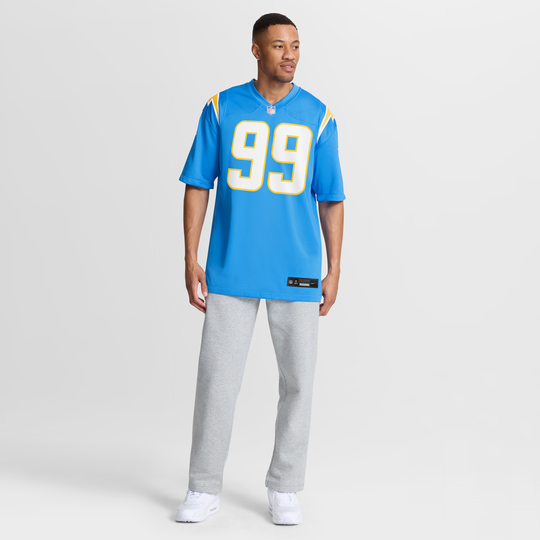 Jamaree Caldwell Los Angeles Chargers Nike Team Game Jersey -  Powder Blue