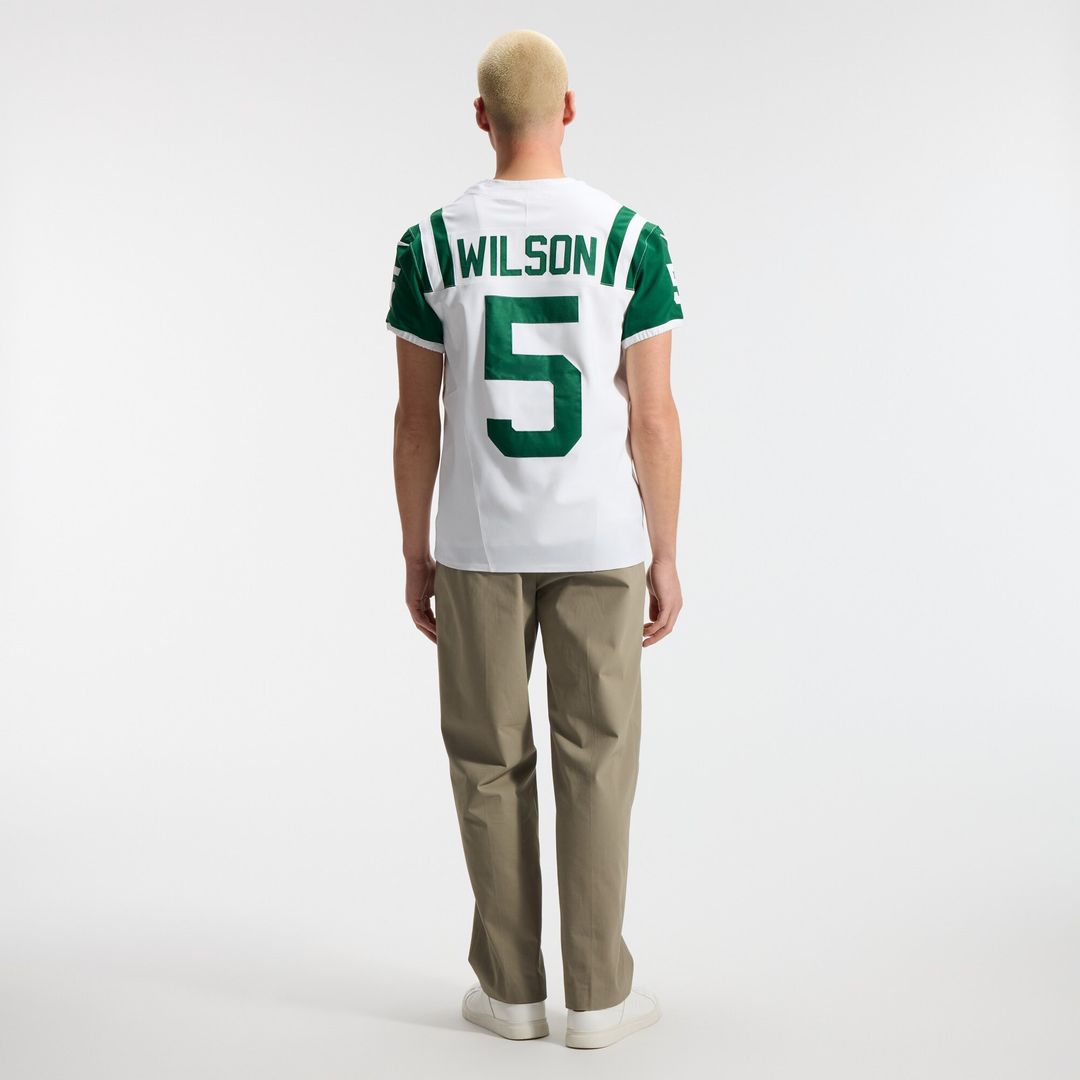 Garrett Wilson New York Jets Nike Classic Alternate Vapor F.U.S.E. Elite Jersey - White