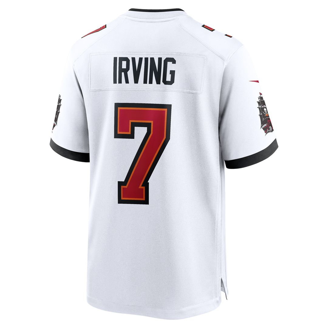 Bucky Irving Tampa Bay Buccaneers Nike Alternate Game Jersey -  Pewter