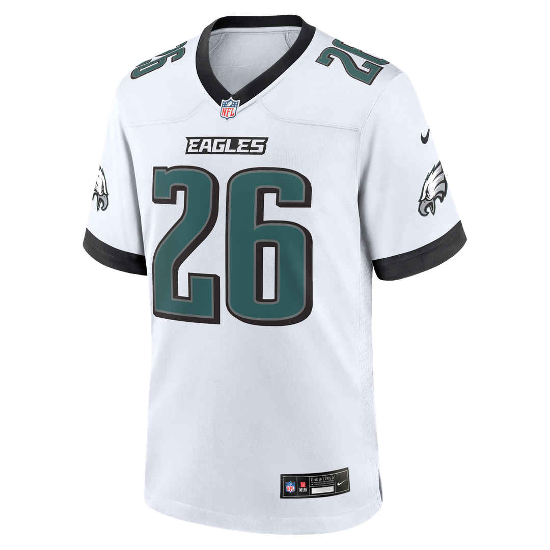 Saquon Barkley Philadelphia Eagles Nike Team Game Jersey -  Midnight Green