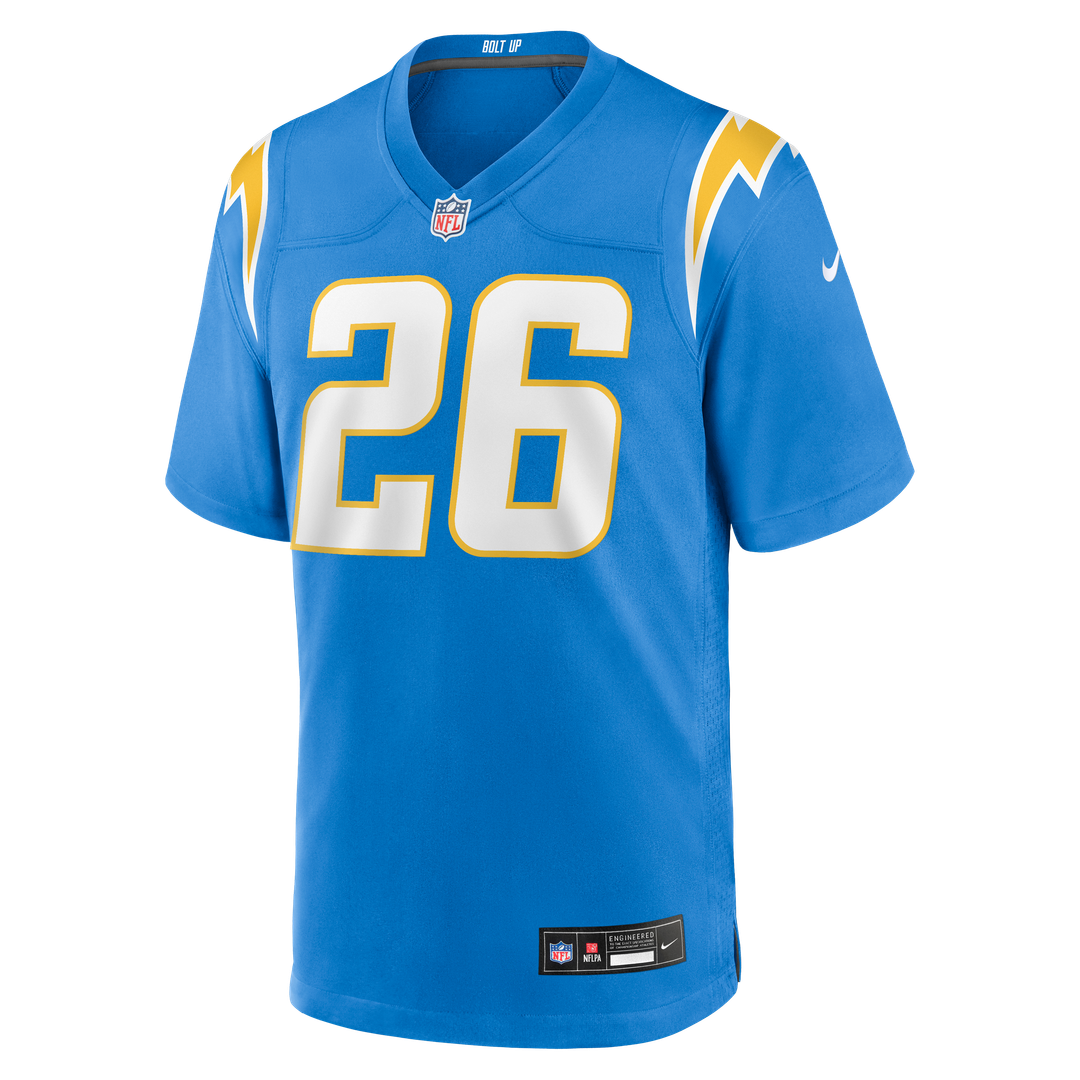 Asante Samuel Jr. Los Angeles Chargers Nike Game Player Jersey - Powder Blue
