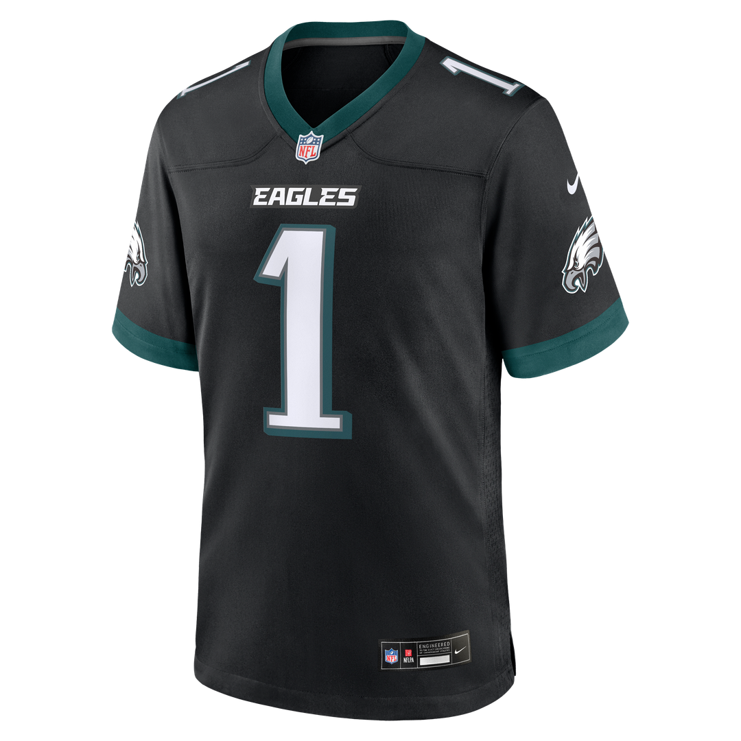 Jalen Hurts Philadelphia Eagles Nike Alternate Game Jersey -  Black