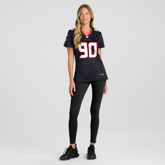 Logan Hall Houston Texans Nike Women's Team Game Jersey -  Navy