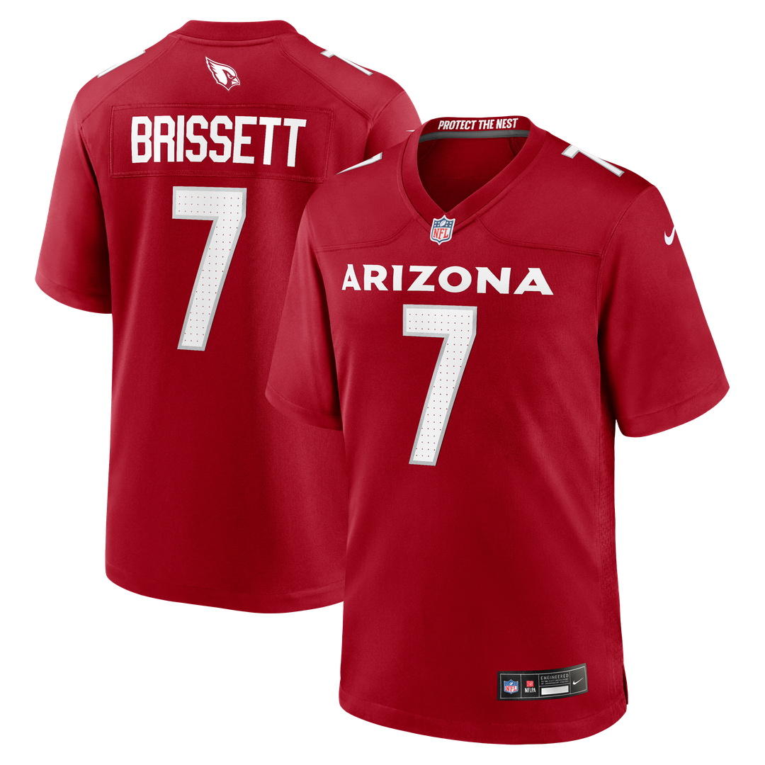Jacoby Brissett Arizona Cardinals Nike Team Game Jersey -  Cardinal