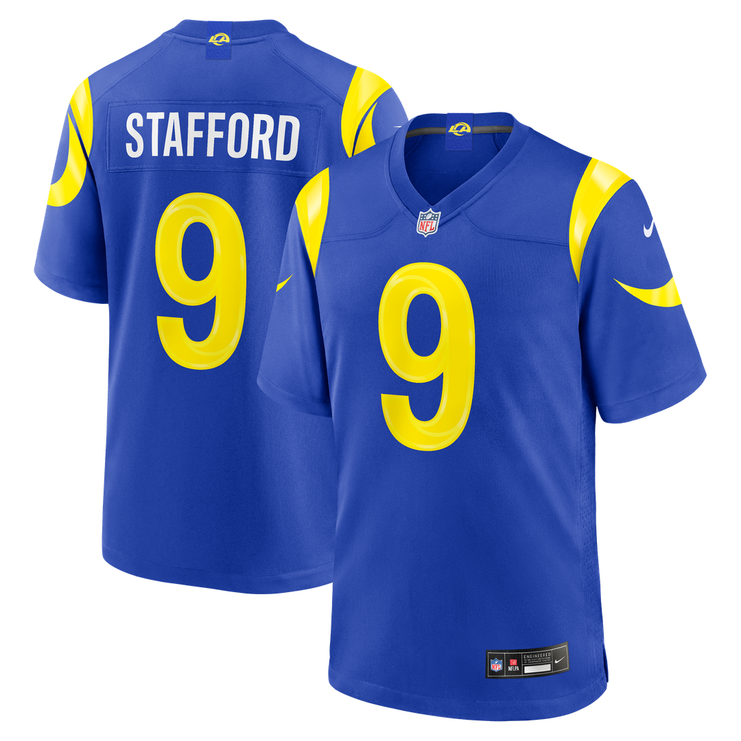 Matthew Stafford Los Angeles Rams Nike Team Game Player Jersey - Royal