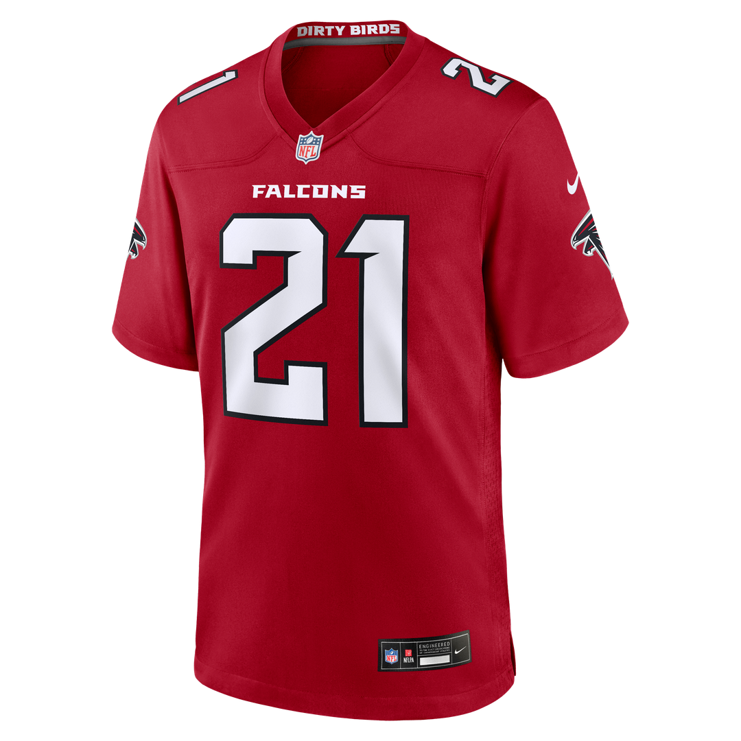 Deion Sanders Atlanta Falcons Nike Retired Player Game Jersey - White