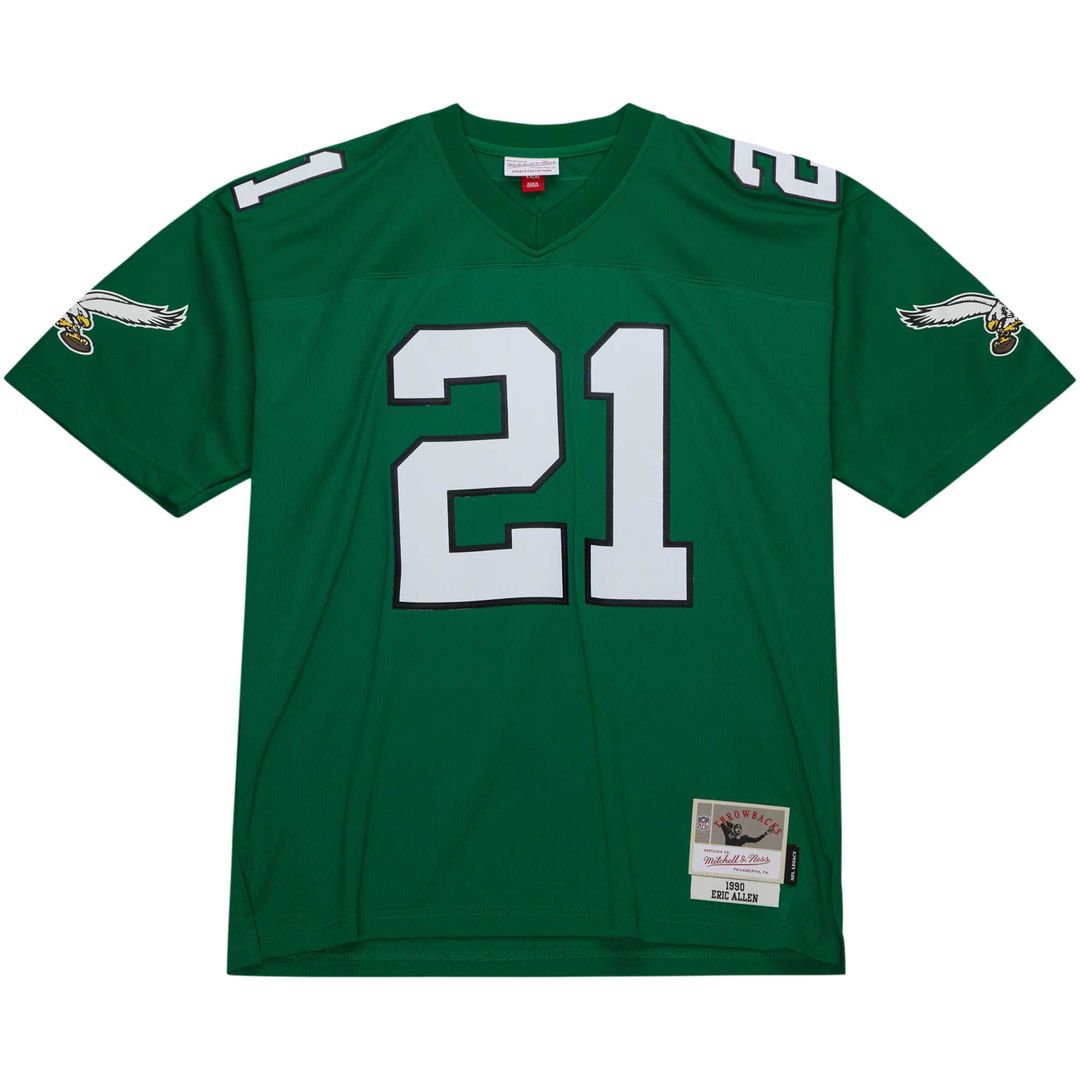 Eric Allen Philadelphia Eagles Mitchell & Ness Legacy Replica Jersey - Kelly Green