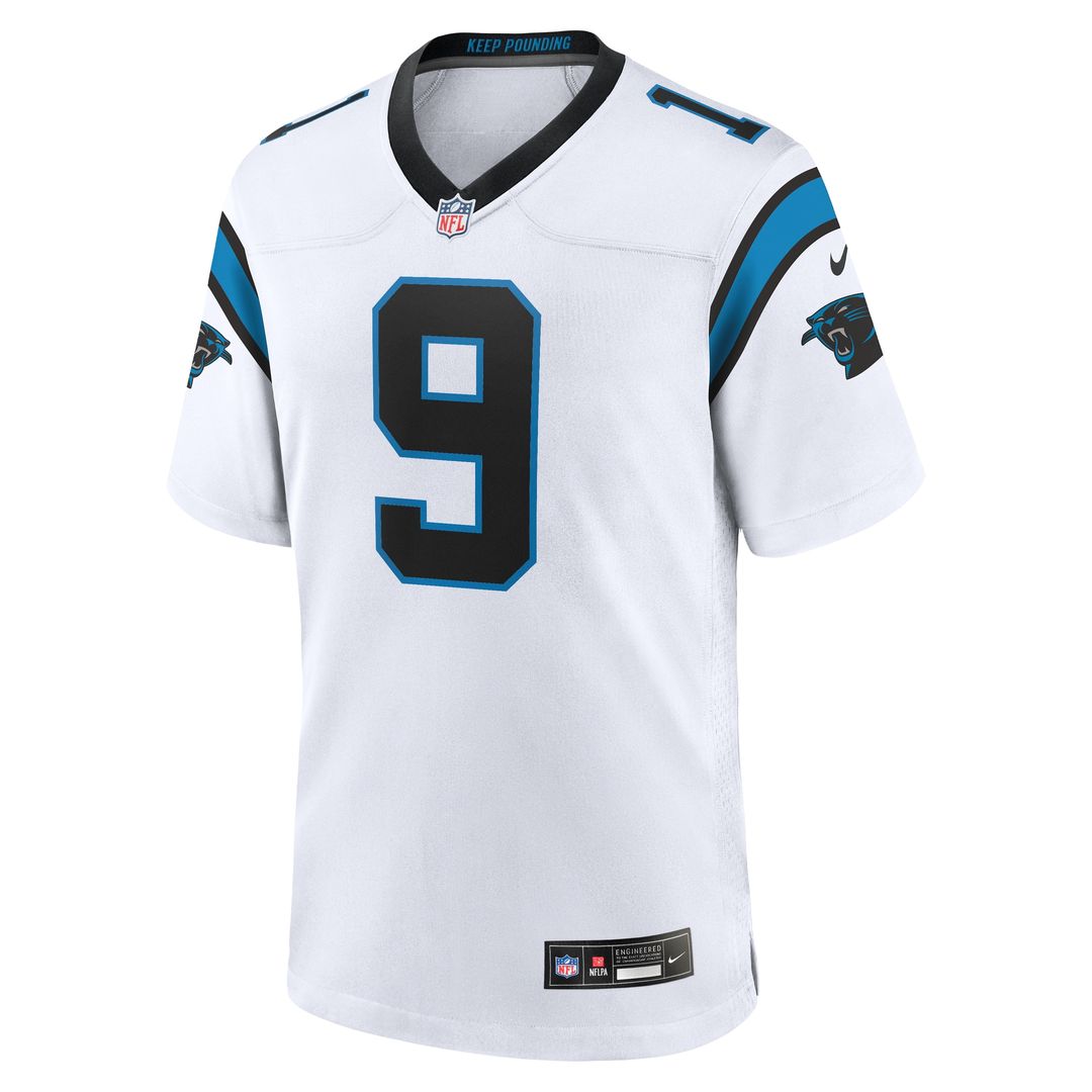 Bryce Young Carolina Panthers Nike Team Game Jersey - Black