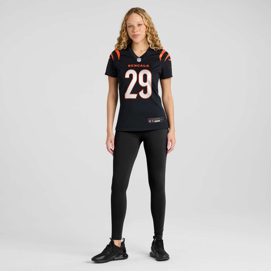 Kyle Dugger Cincinnati Bengals Nike Women's Team Game Jersey -  Black