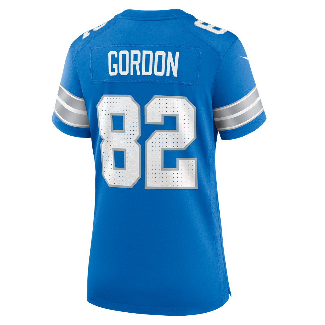 Thomas Gordon Detroit Lions Nike Women's Team Game Jersey -  Blue