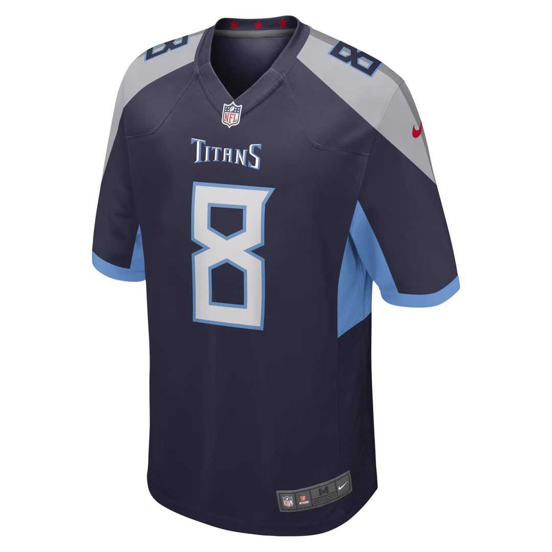 Will Levis Tennessee Titans Nike Youth Game Jersey - White