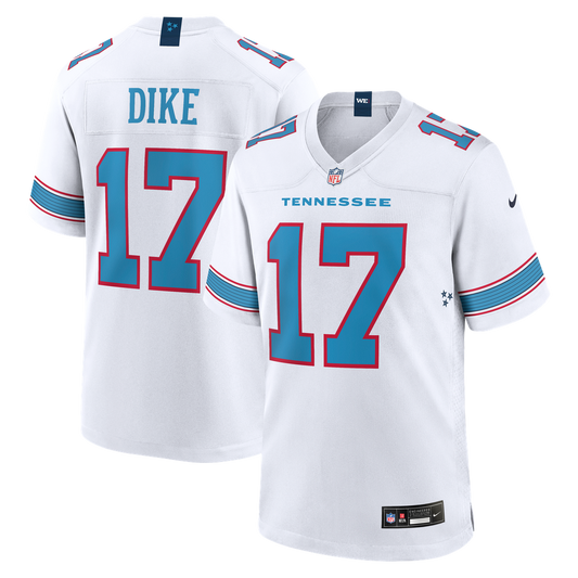 Chimere Dike Tennessee Titans Nike Game Jersey -  White