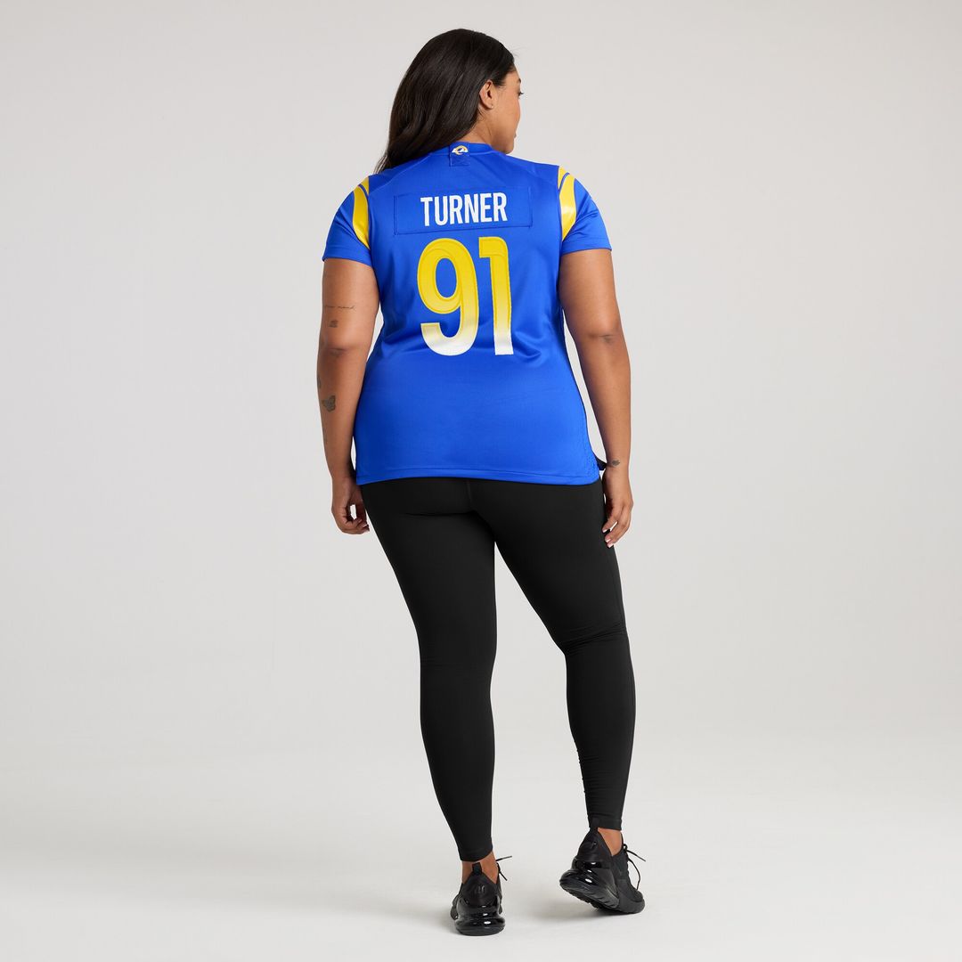 Kobie Turner Los Angeles Rams Nike Women's Home Game Jersey - Royal