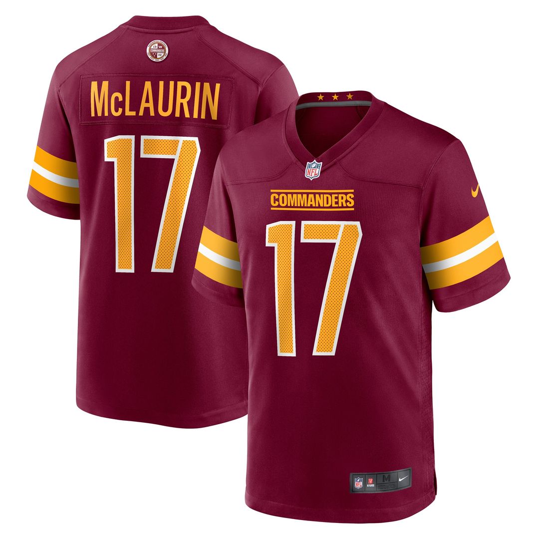 Terry McLaurin Washington Commanders Nike Game Jersey -  White