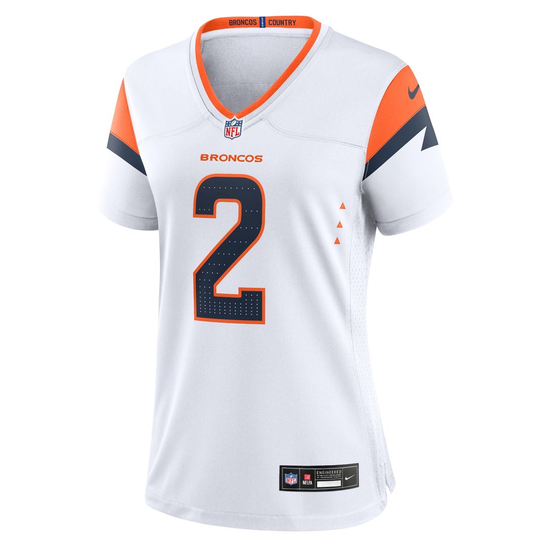 Patrick Surtain II Denver Broncos Nike Women's Team Game Jersey - Orange