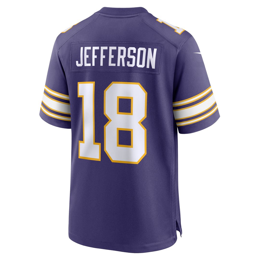 Justin Jefferson Minnesota Vikings Nike Alternate Game Player Jersey - White