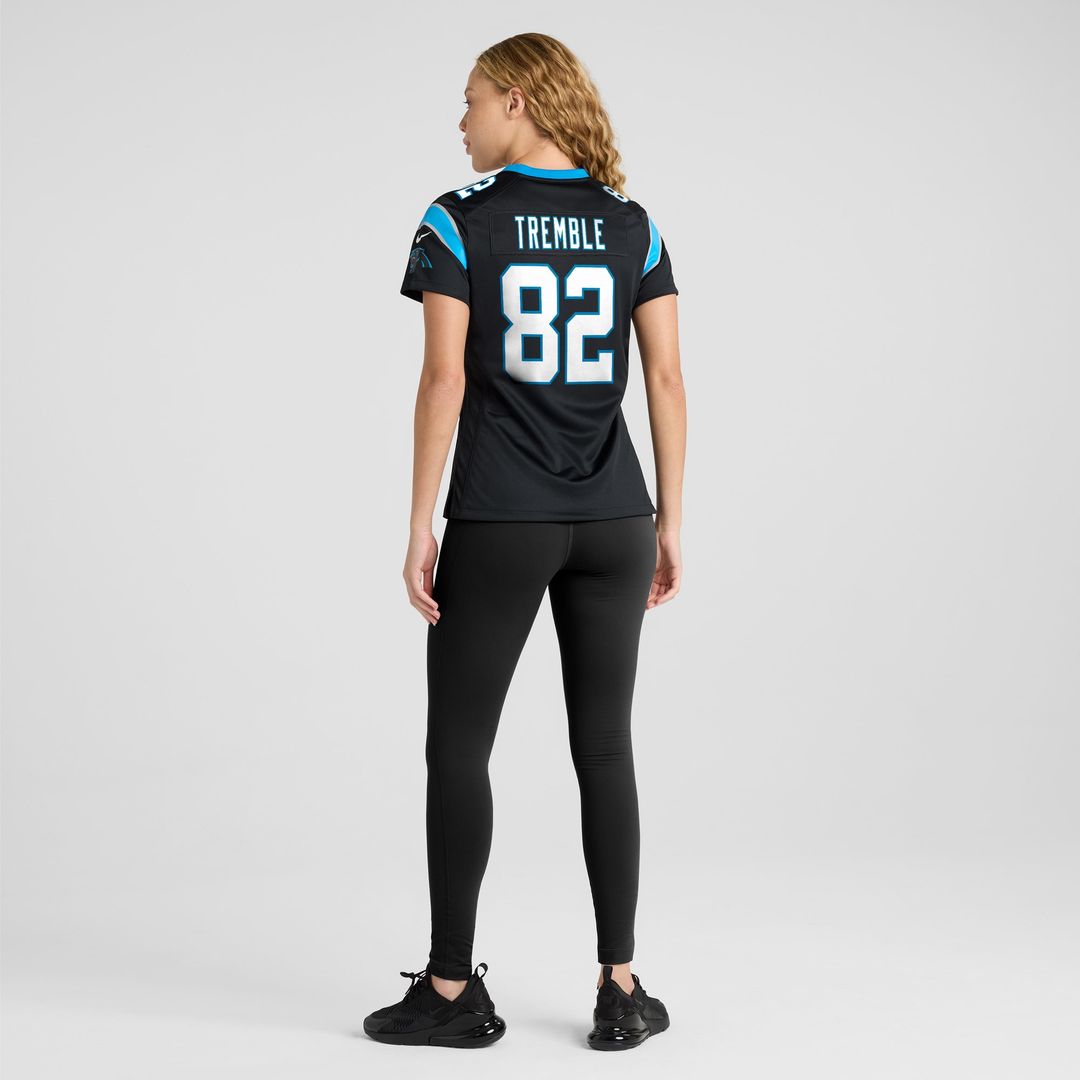Tommy Tremble Carolina Panthers Nike Women's Team Game Jersey - Black