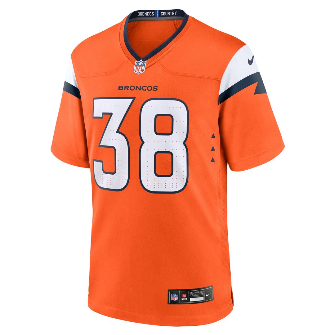 Jaleel McLaughlin Denver Broncos Nike Alternate Game Jersey -  Navy