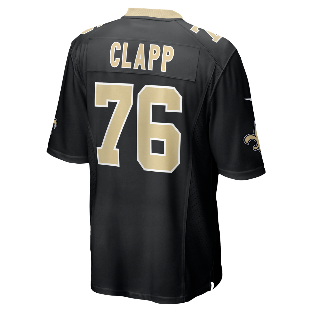 Will Clapp New Orleans Saints Nike Team Game Jersey -  Black