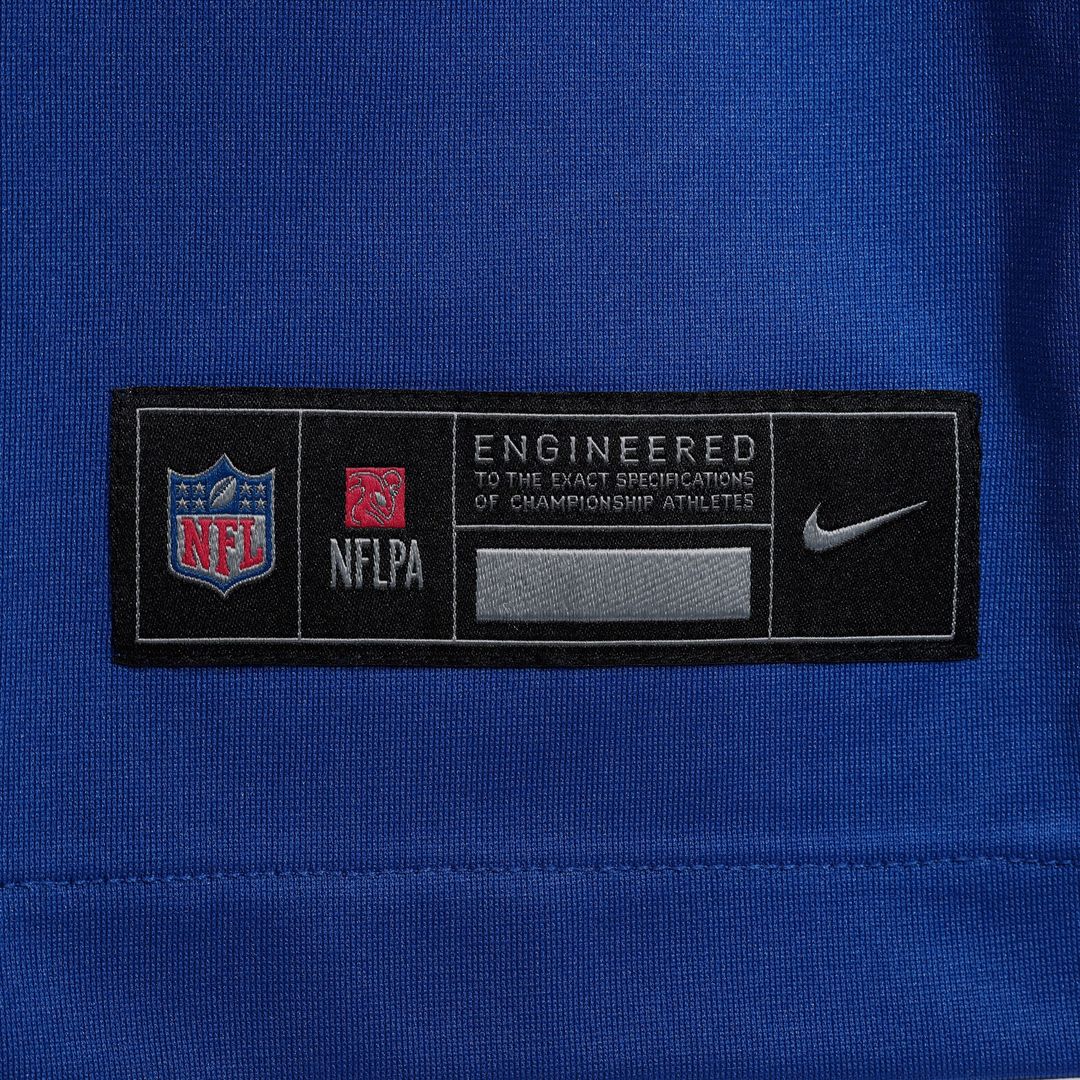 Malik Nabers New York Giants Nike  Player Game Jersey - Royal