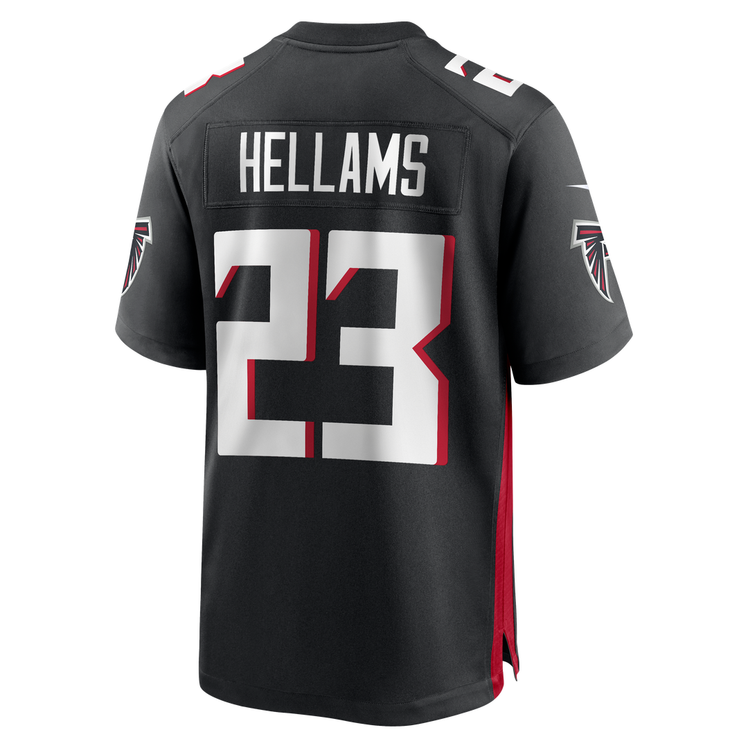 DeMarcco Hellams Atlanta Falcons Nike Team Game Jersey -  Black