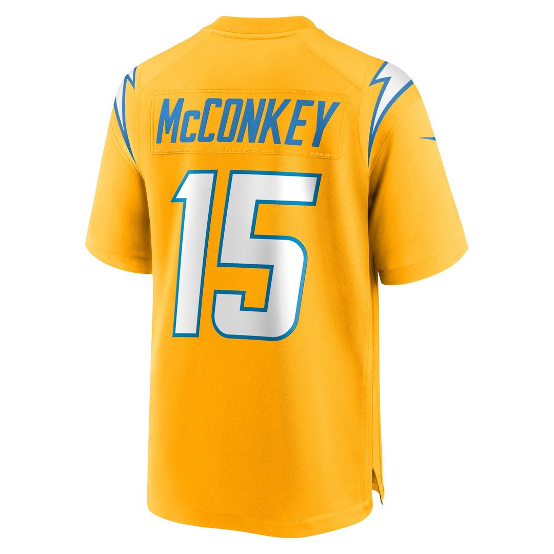 Ladd McConkey Los Angeles Chargers Nike Alternate Super Chargers Game Player Jersey - Navy