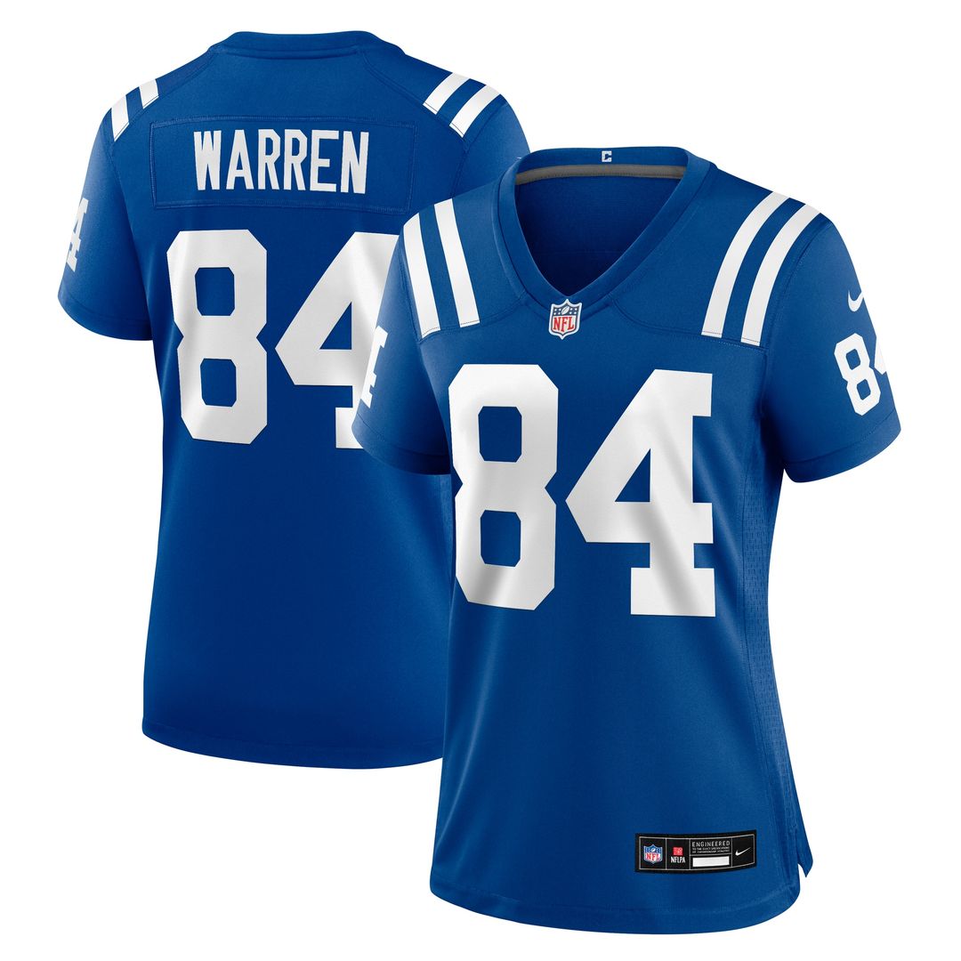 Tyler Warren Indianapolis Colts Nike Women's  Game Jersey -  White