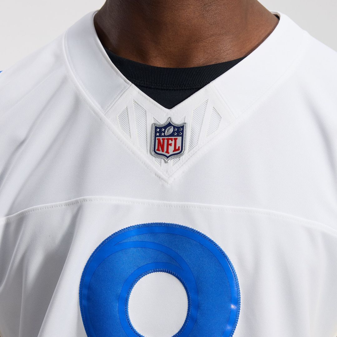 Jared Verse Los Angeles Rams Nike Vapor F.U.S.E. Stitched Limited Jersey - Royal
