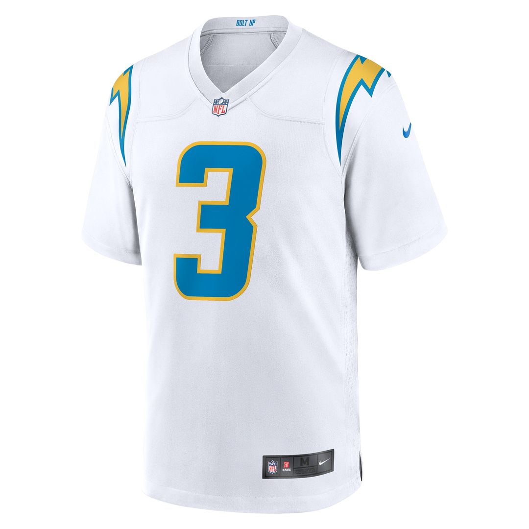 Derwin James Jr. Los Angeles Chargers Nike Game Jersey - White