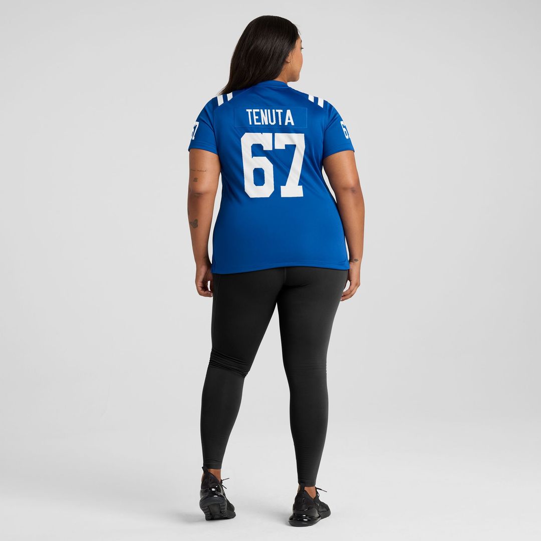 Luke Tenuta Indianapolis Colts Nike Women's Team Game Jersey -  Royal