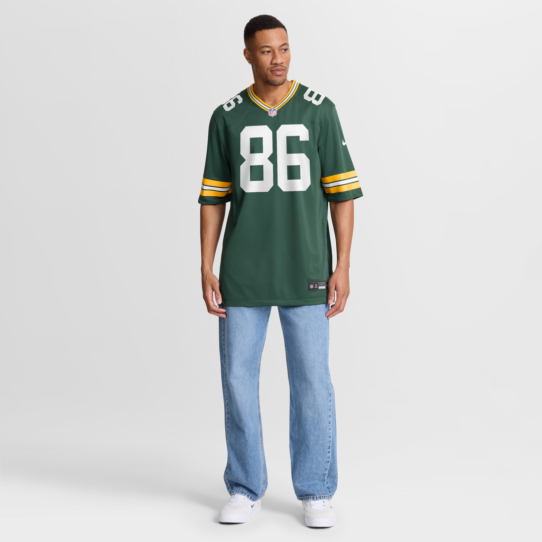 John FitzPatrick Green Bay Packers Nike Team Game Jersey -  Green