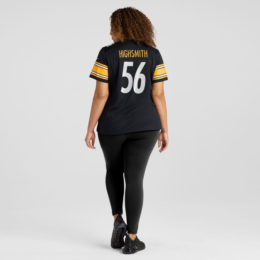 Alex Highsmith Pittsburgh Steelers Nike Women's Team Game Jersey -  Black