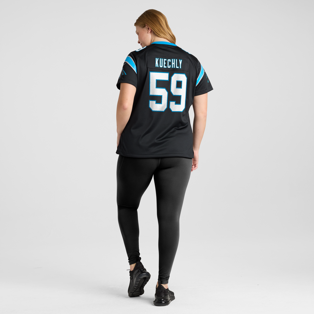 Luke Kuechly Carolina Panthers Nike Women's Team Game Jersey -  Black