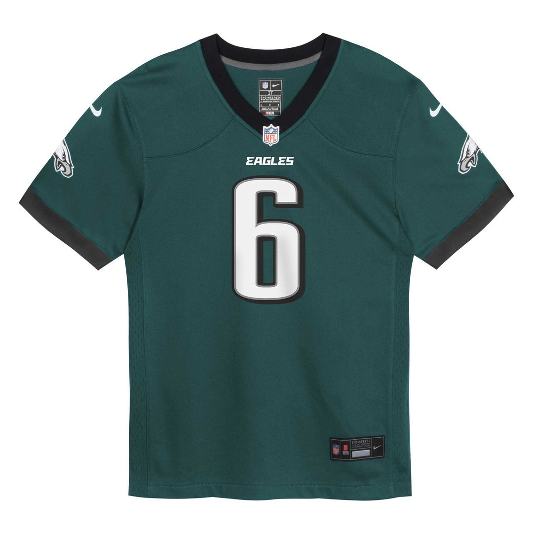 DeVonta Smith Philadelphia Eagles Nike Infant Team  Player Game Jersey - Green